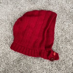 Hand knit warm hat / binnet/ cap